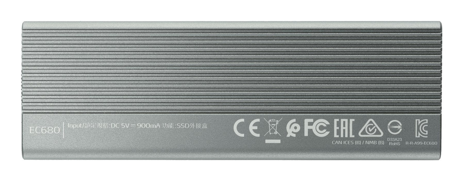 Obudowa Zewnetrzna Ssd M.2 Ec680 Usb3.2c 10gbps