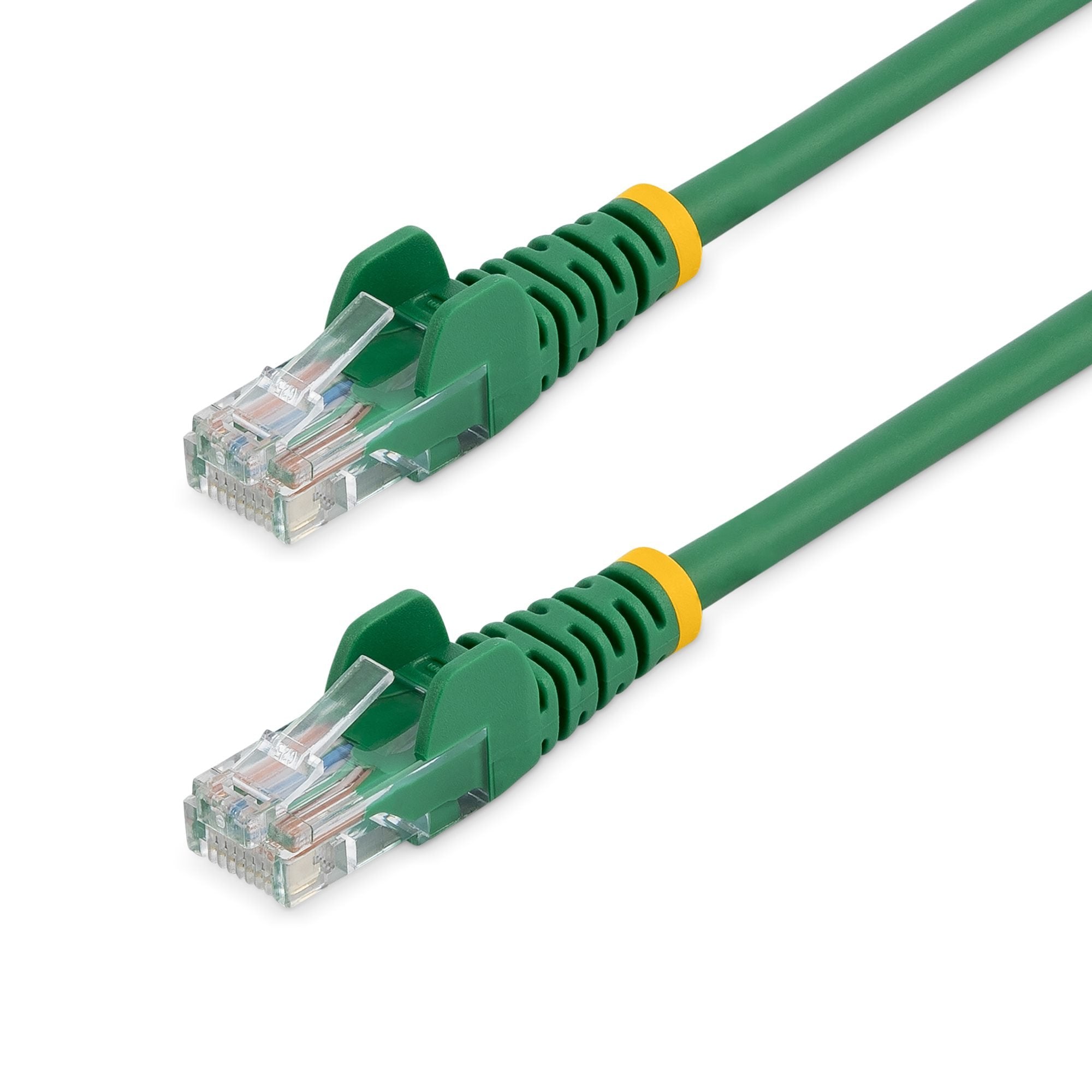 Cable De Red De 5m Verde Cat5e Cabl Ethernet Sin Enganche