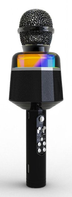 Micrófono De Karaoke Inalámbrico Gembird Micbt-01-Bk, Negro