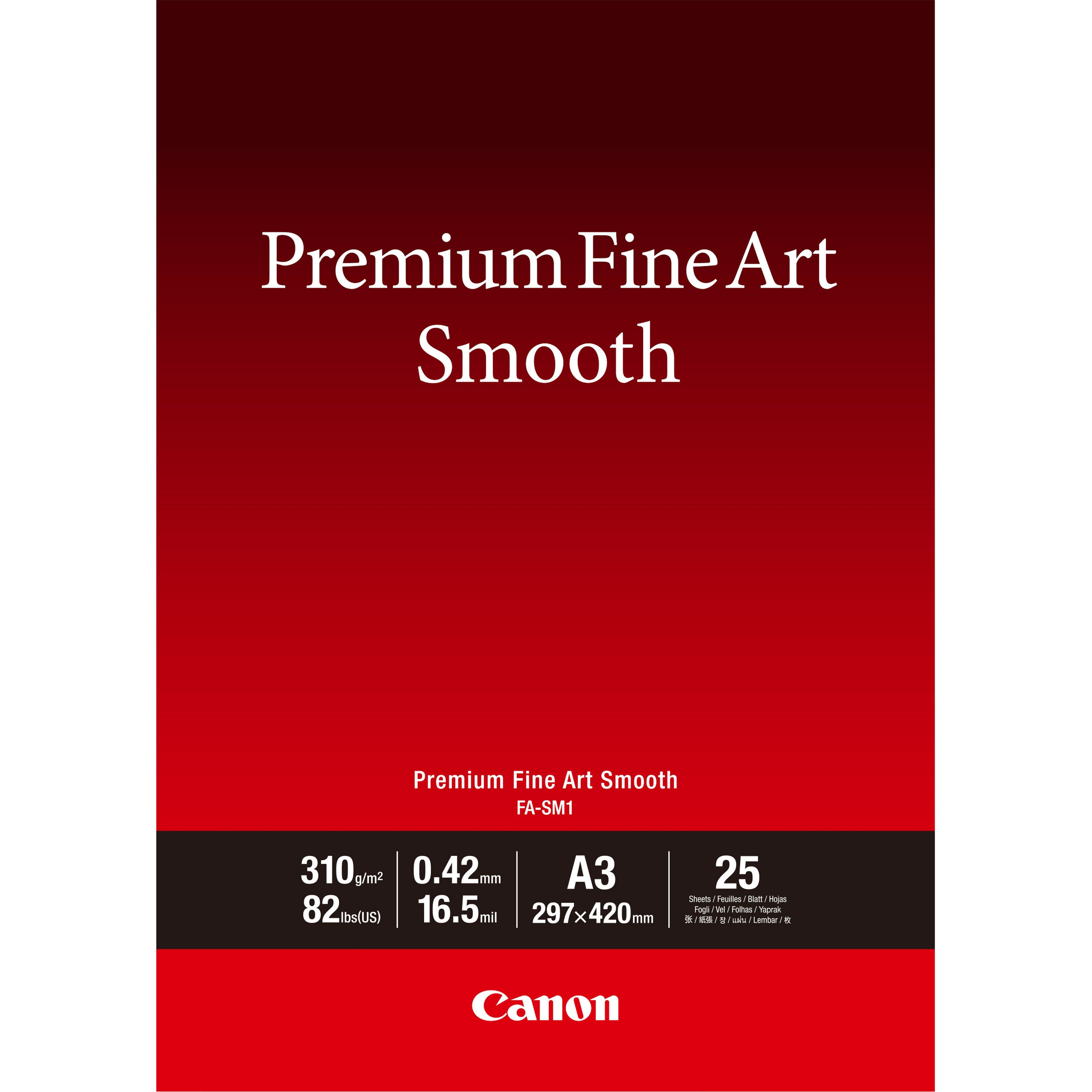 Fotopapel Fa-Sm1 Premium Fine Art Smooth - A3 - 25 Blatt