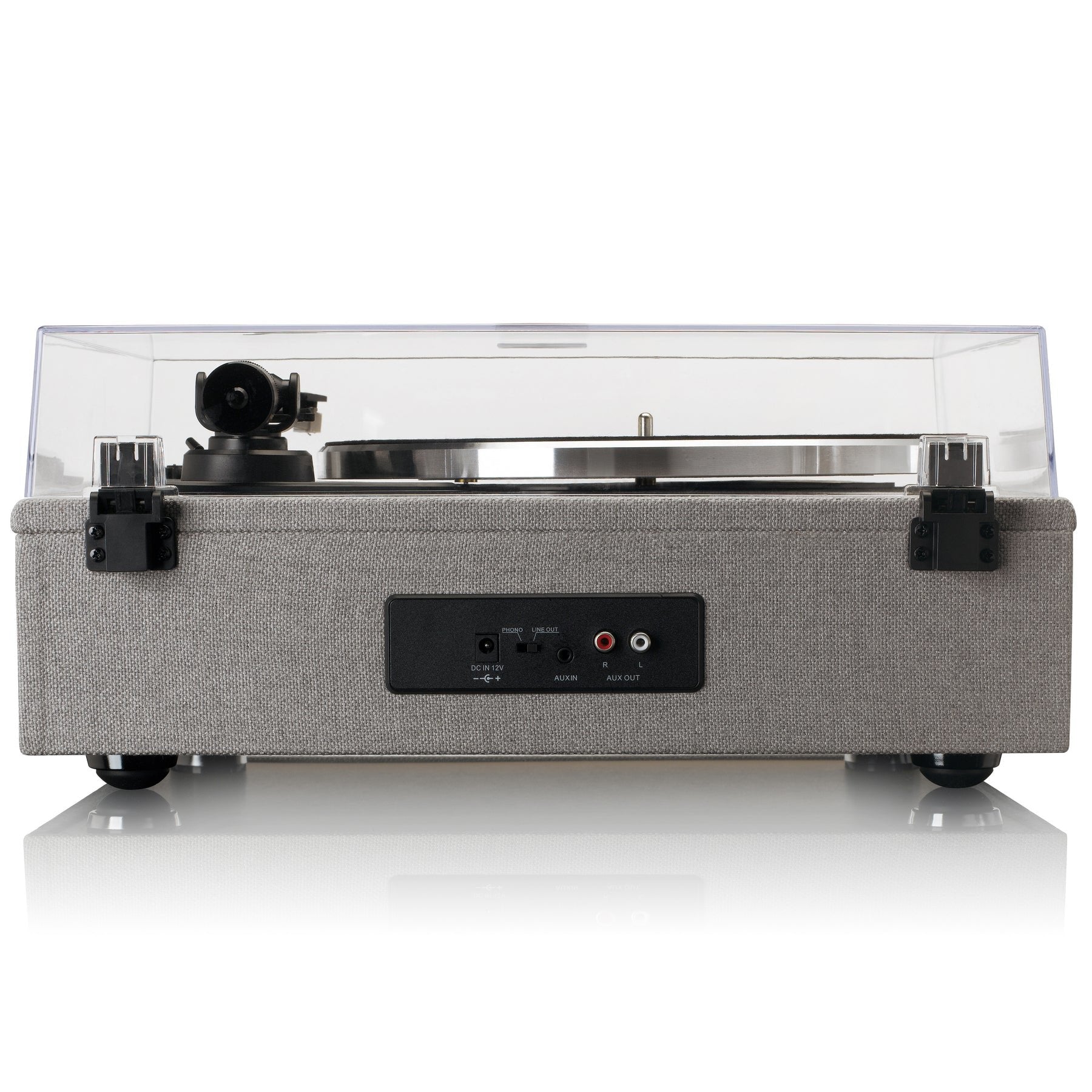Tocadiscos Lenco Ls-440gy  De Tracción Por Correa Gris Automático