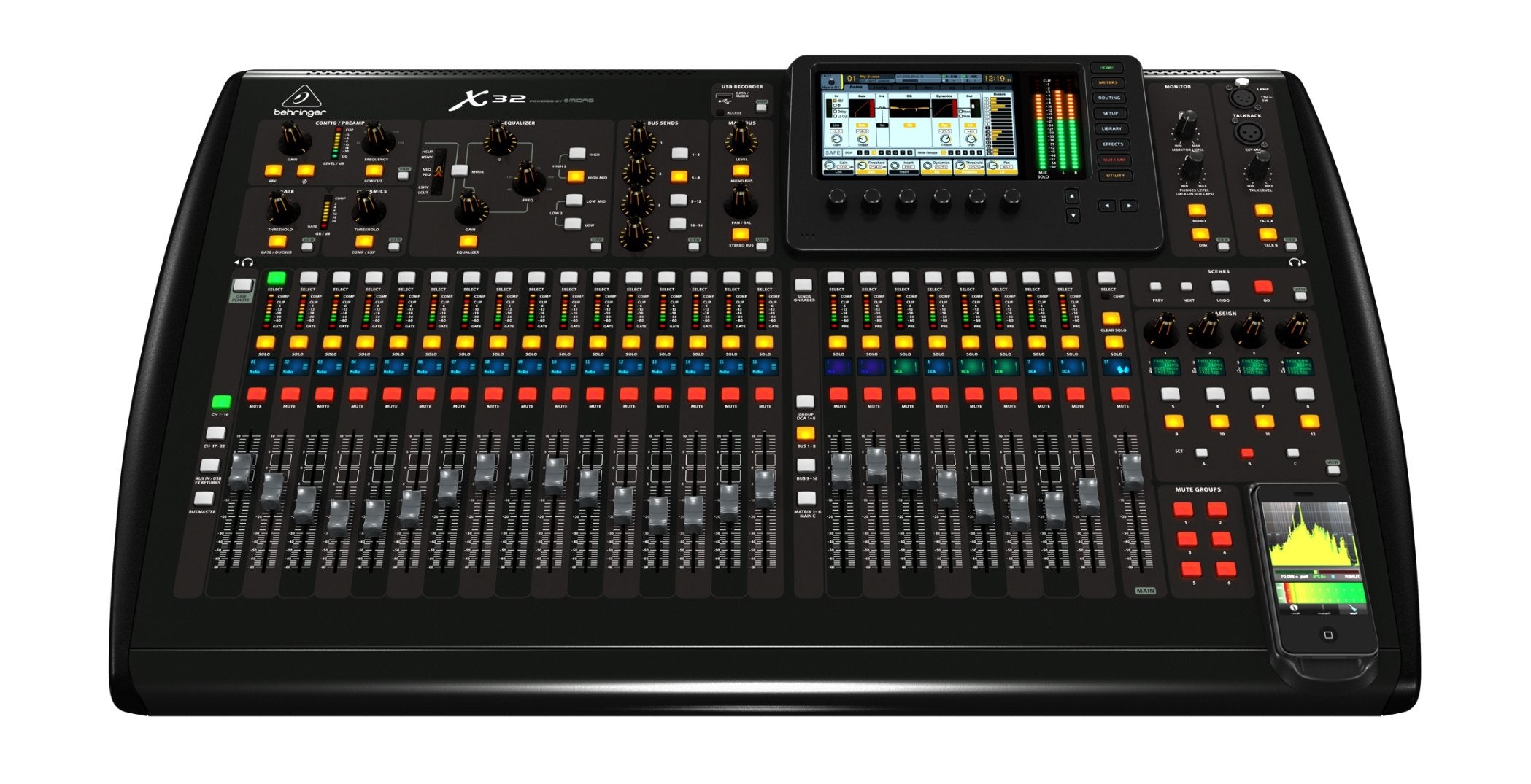 EAN 4033653013857 - Behringer X32 mezclador DJ 40 canales 10 - 22000 Hz Negro imagen 1