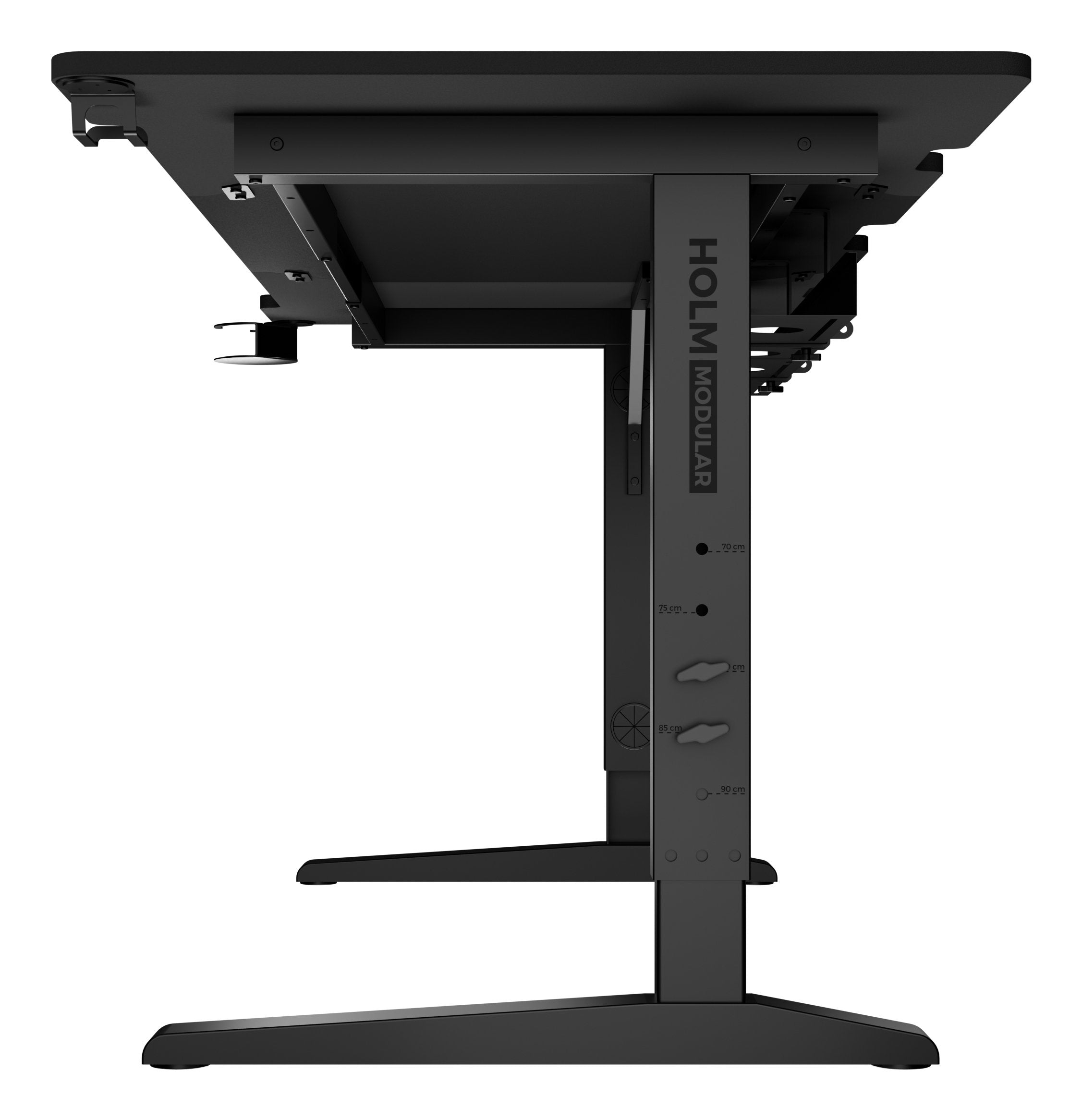 Mesa Gaming Genesis Holm Modular 180 Rgb Negro 180x75 Cm