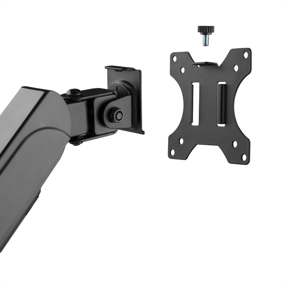 Dual Monitor Pole - Mount  Spring - Assisted Monitor Arm