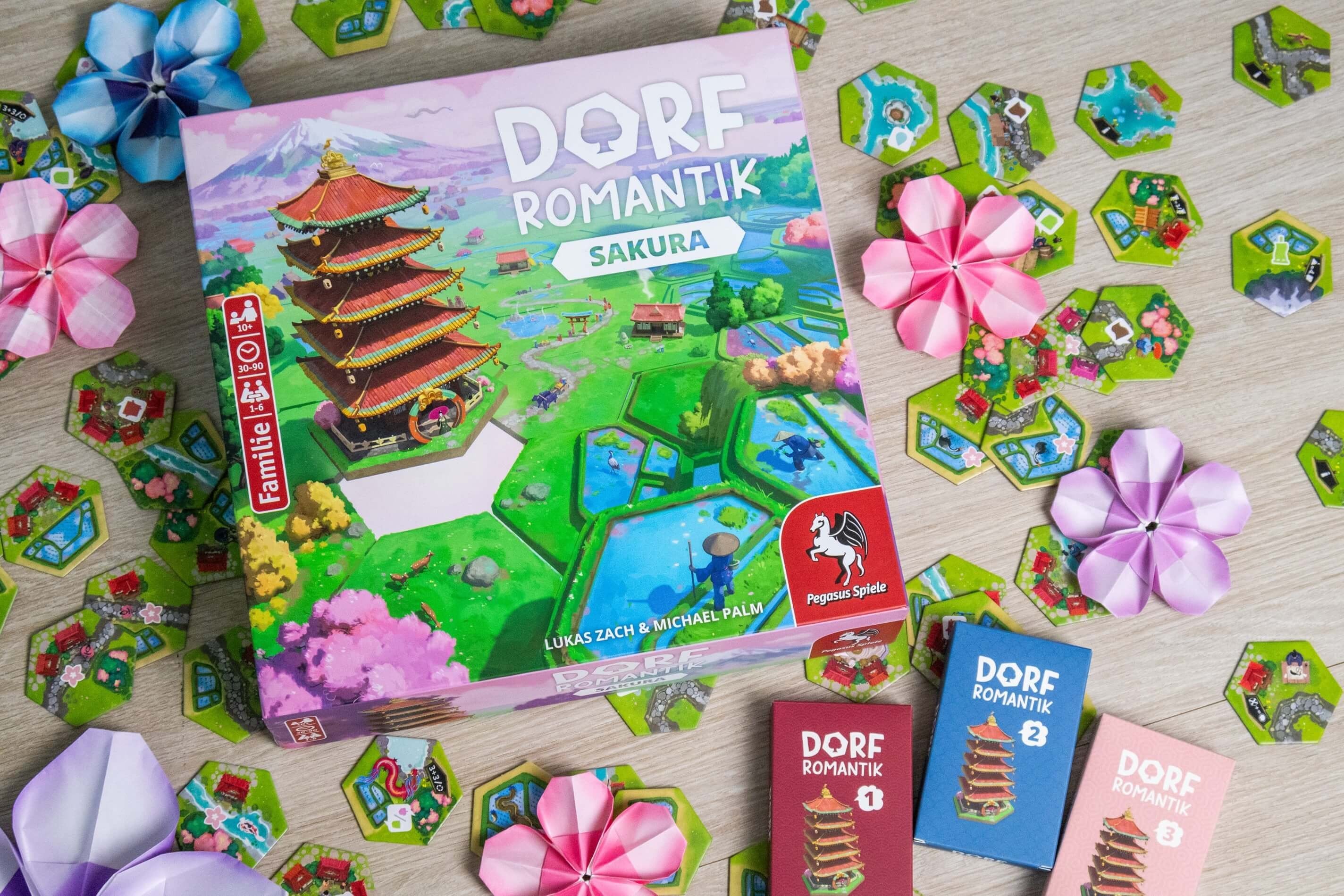 Pegasus Dorfromantik - Sakura, Juego De Mesa 51243g