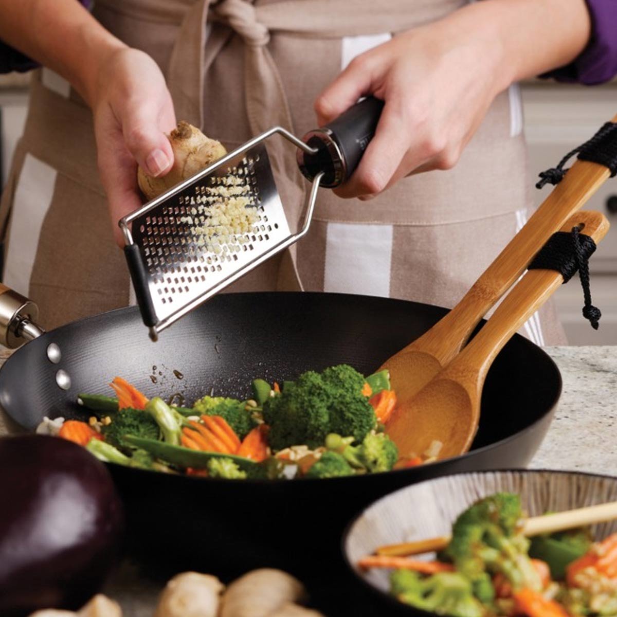 Rallador Microplane Serie Gourmet Grueso Negro