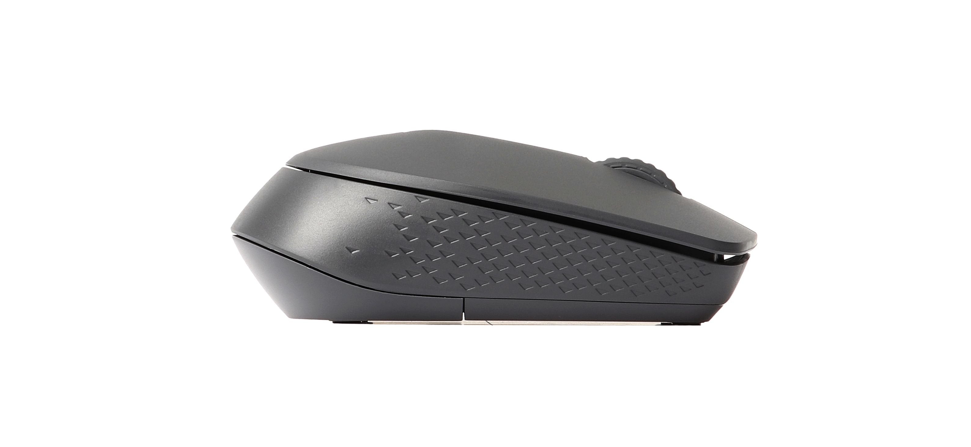 Ratón Rapoo M100 Silent Comfortable Silent Multi-Mode , Gris Oscuro