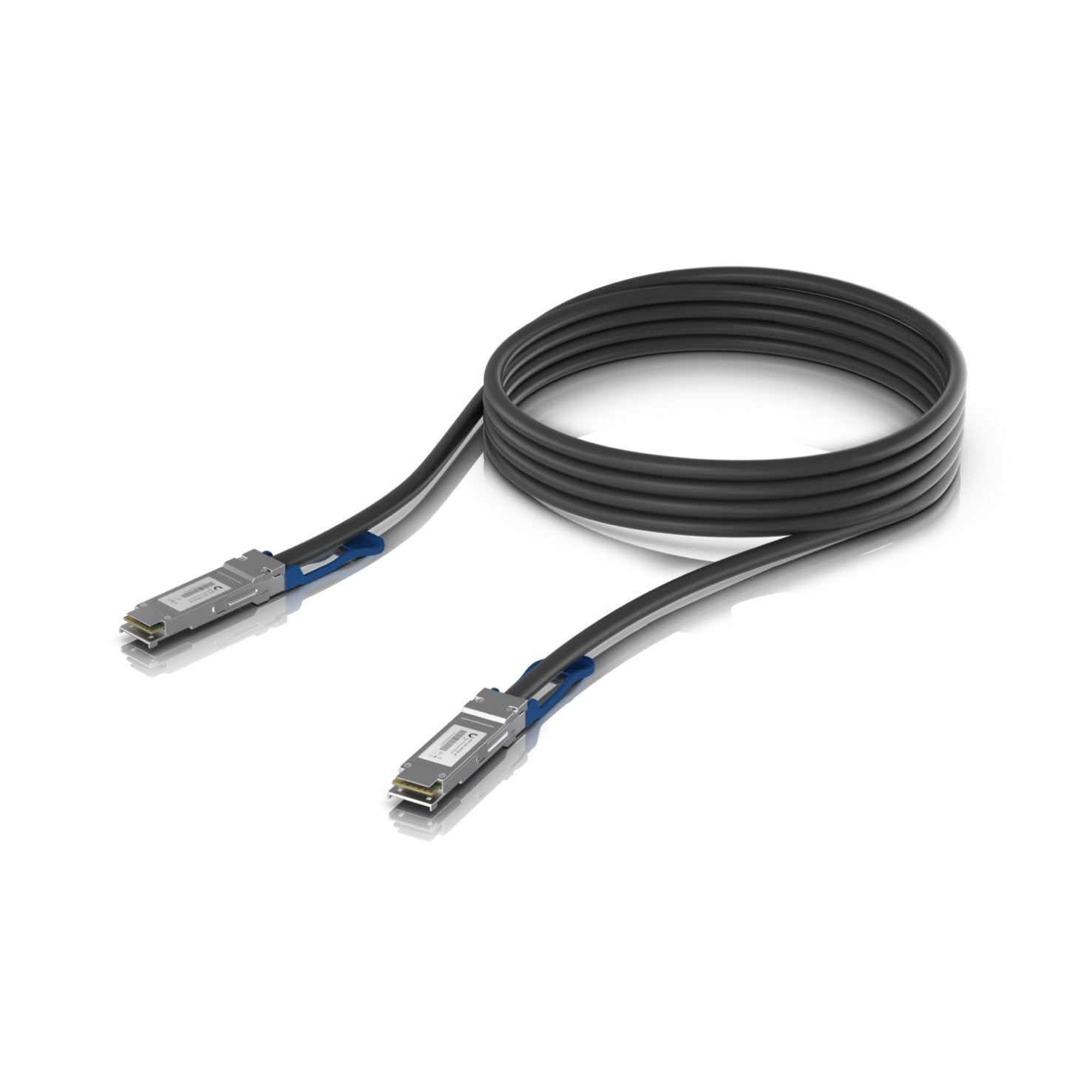 Cable Ubiquiti 100g Dac-Qsfp28 Negro, 3 Metros Uacc-Dac-Qsfp28-3m