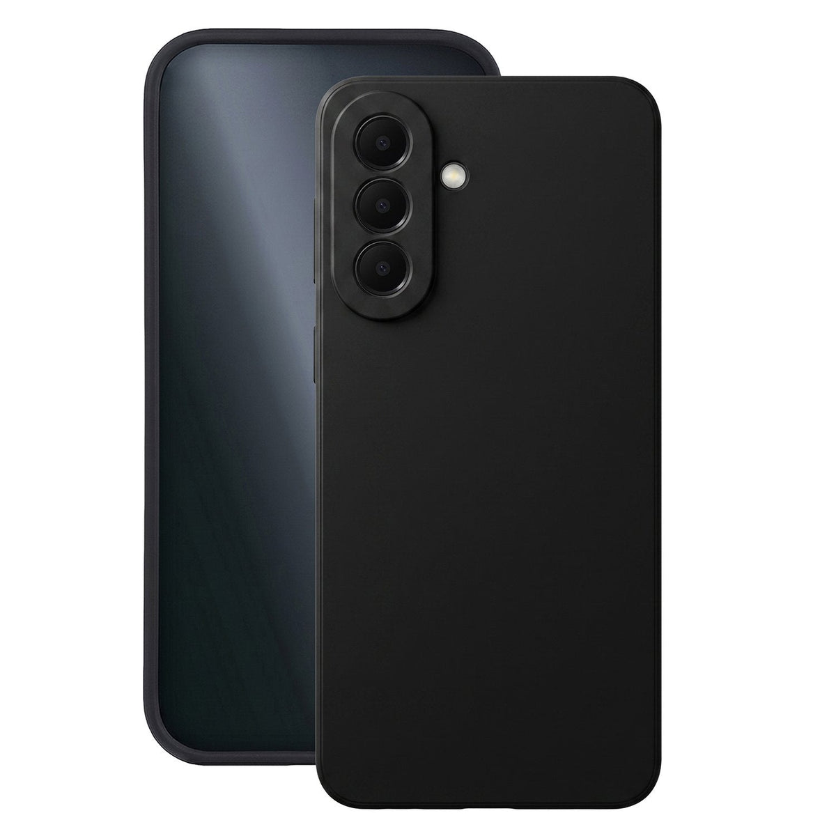 Funda Flexible Negra Mate Compatible Samsung Galaxy A37 5g - Bulk