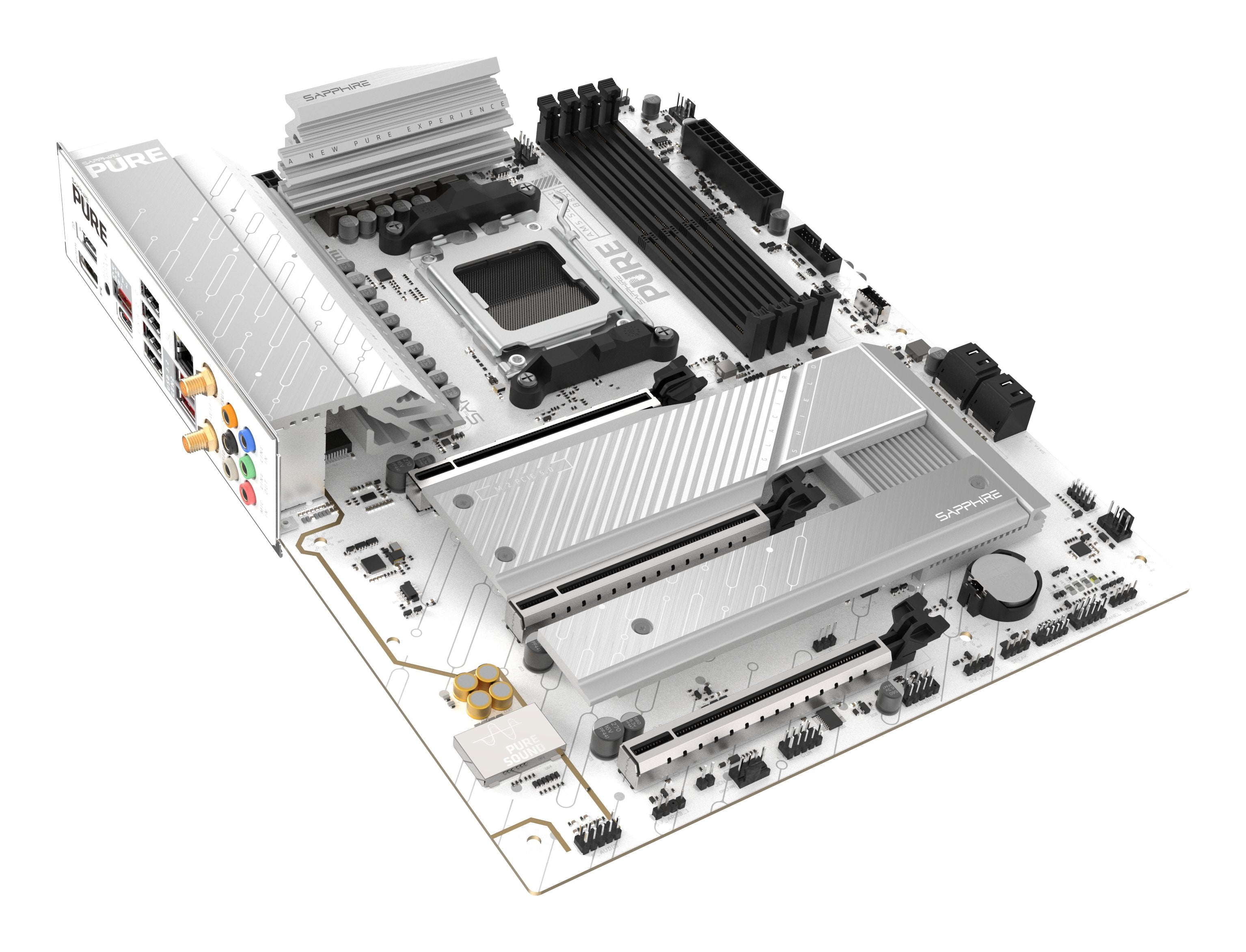 EAN 4895106296954 - Sapphire PURE B850A WIFI 7 AMD B850 Zócalo AM5 ATX imagen 4