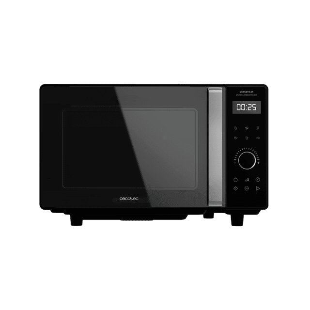 Microondas Cecotec Sin Plato Grandheat 2500 Flatbed Touch Tactil Black