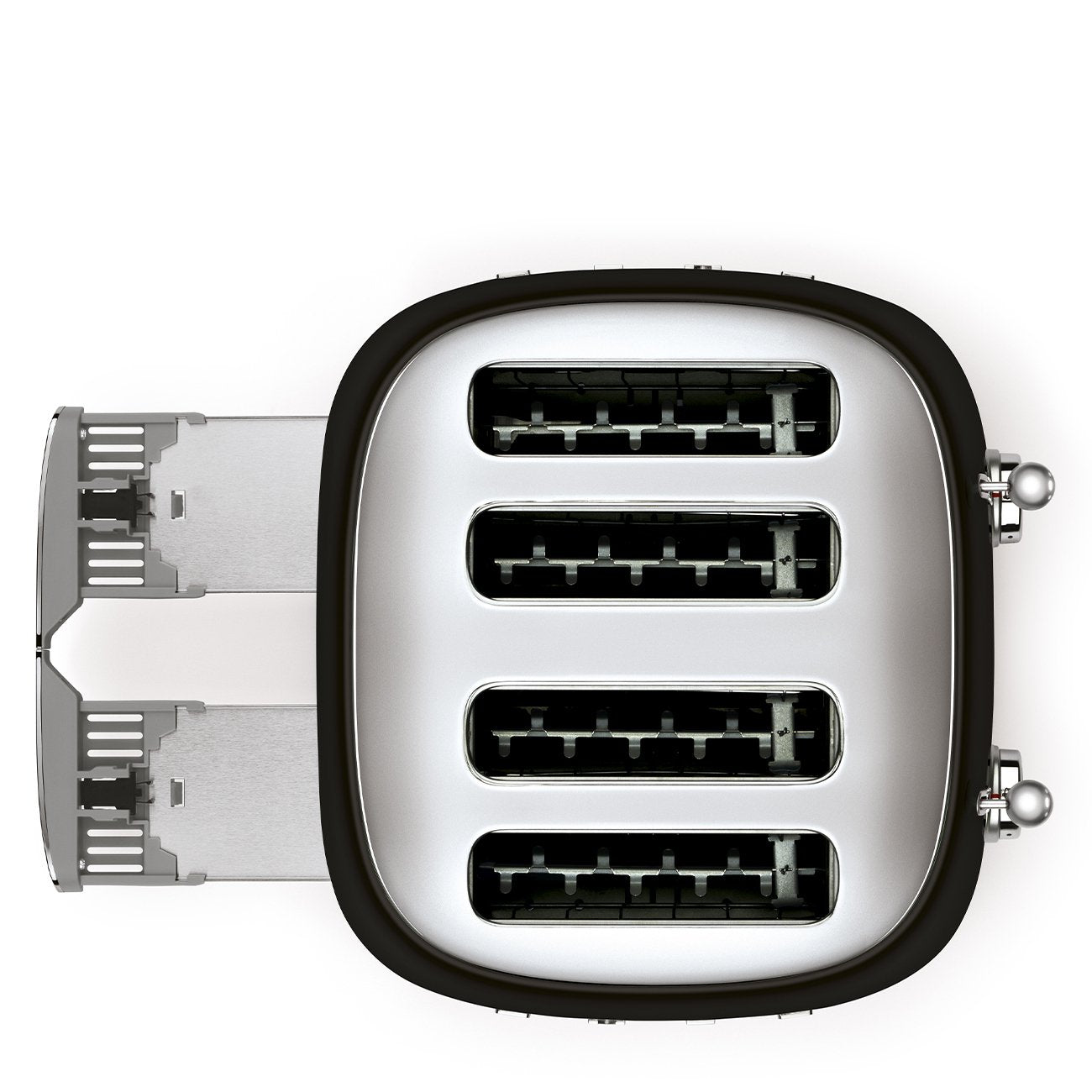 EAN 8017709263362 - Smeg TSF03BLEU tostadora 6 4 rebanada(s) 2000 W Negro imagen 5