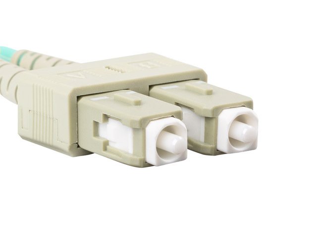 Lanberg Cable Fibra Óptica  Mm Lc Upc-Sc Upc Duplex 1m Lszh Om4 50 125 3.0mm Violet