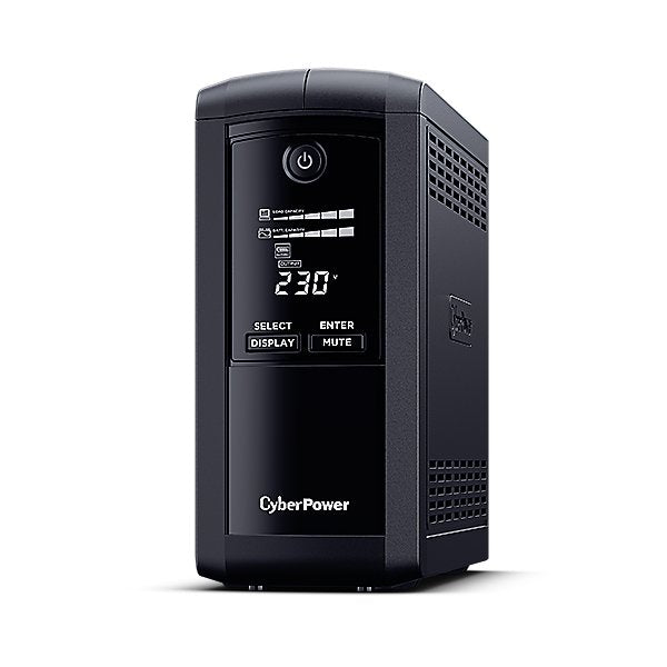 Sai Línea Interactiva Cyberpower Vp700elcd 700va-390w 4 Salidas Formato Torre