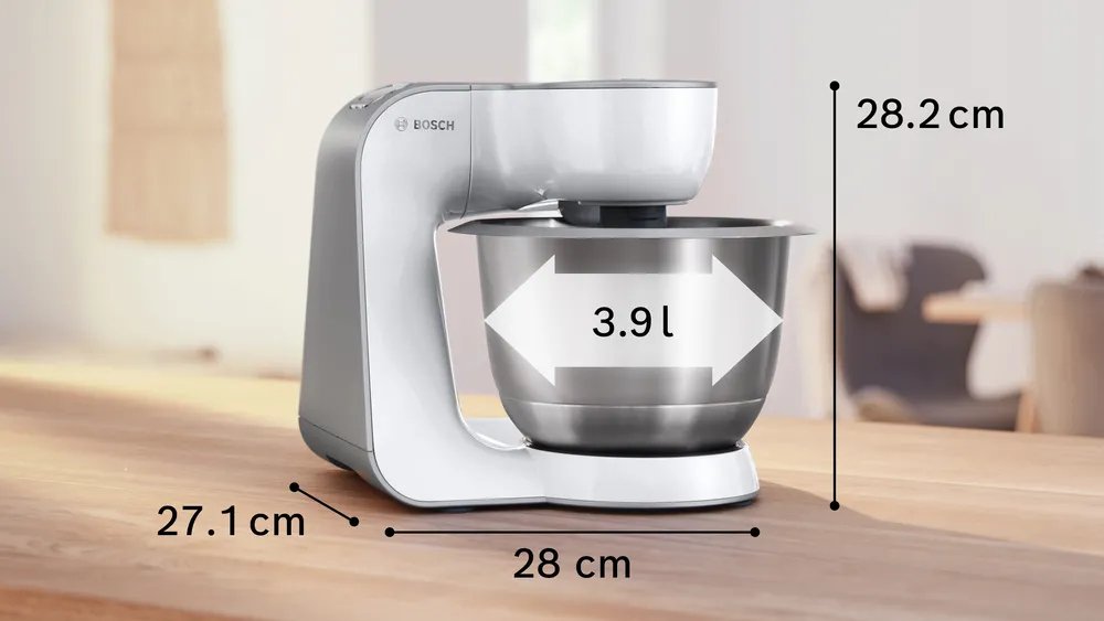 Robot De Cocina Bosch Serie 4 Mum58200  1000 W 3,9 L Blanco