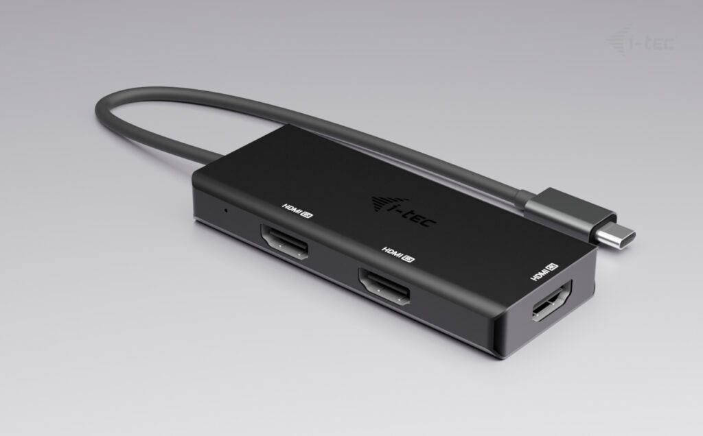 I-Tec Usb-C Triple 4k Hdmi Video Adapter 3x Hdmi 4k 60hz Pd 100w