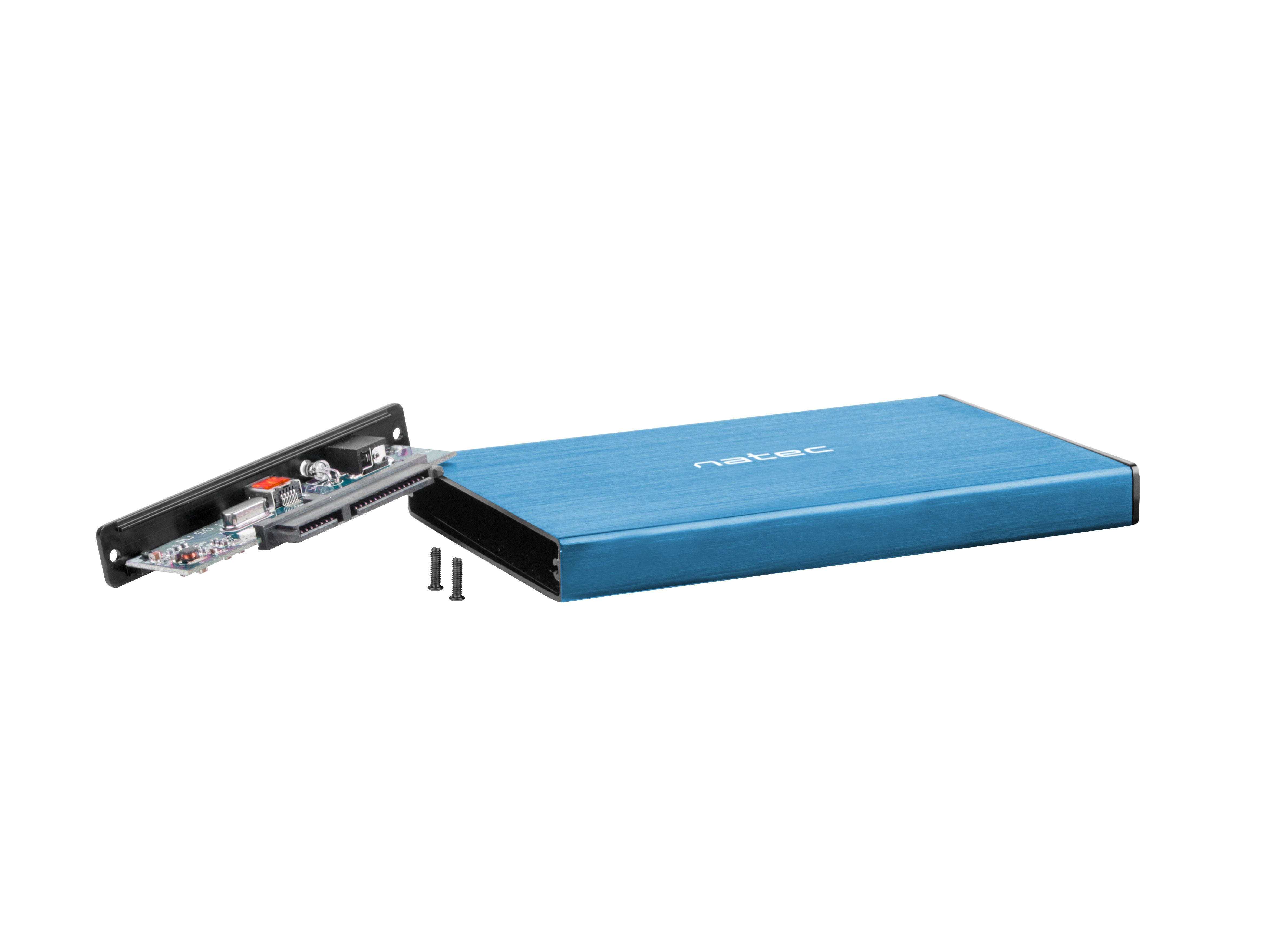 EAN 5901969412512 - NATEC Rhino GO Carcasa de disco duro/SSD Azul 2.5" imagen 5