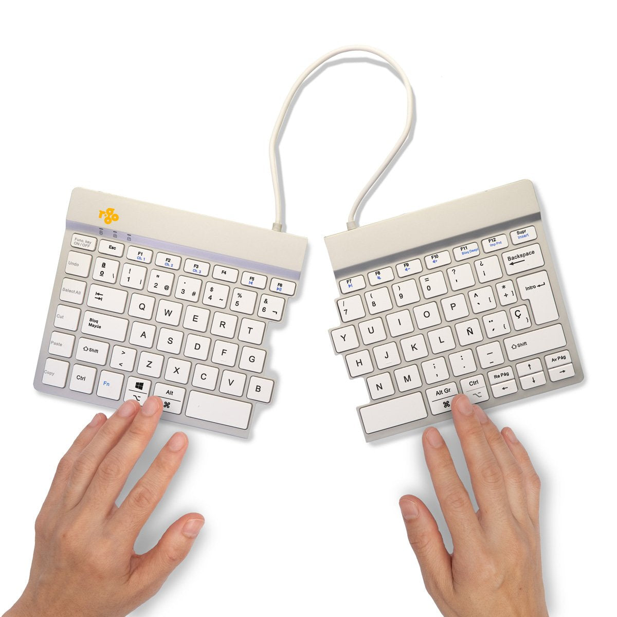 EAN 8719274492245 - R-Go Tools RGOSBESWLWH teclado Universal Español imagen 6