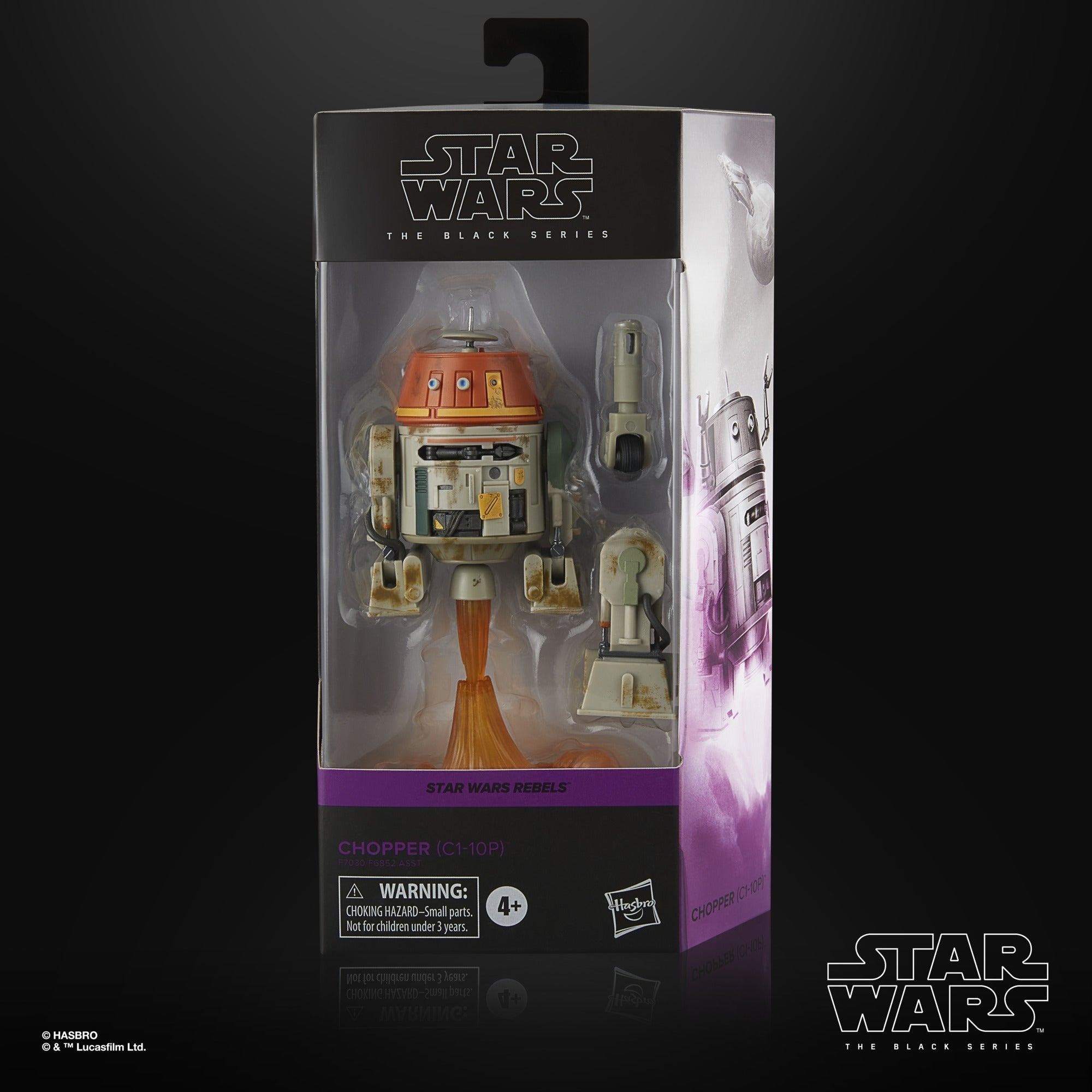 Figura Hasbro Star Wars The Black Series Ahsoka Chopper C1 10p