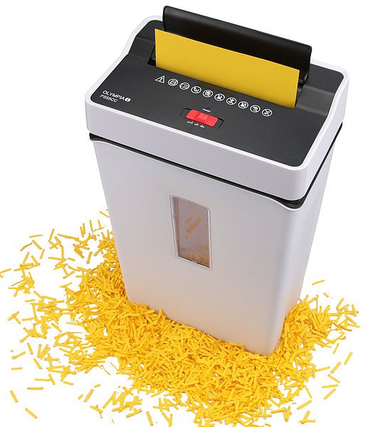 EAN 4030152027132 - Olympia PS 55 CC triturador de papel Corte cruzado 75 dB 22 cm Blanco imagen 3