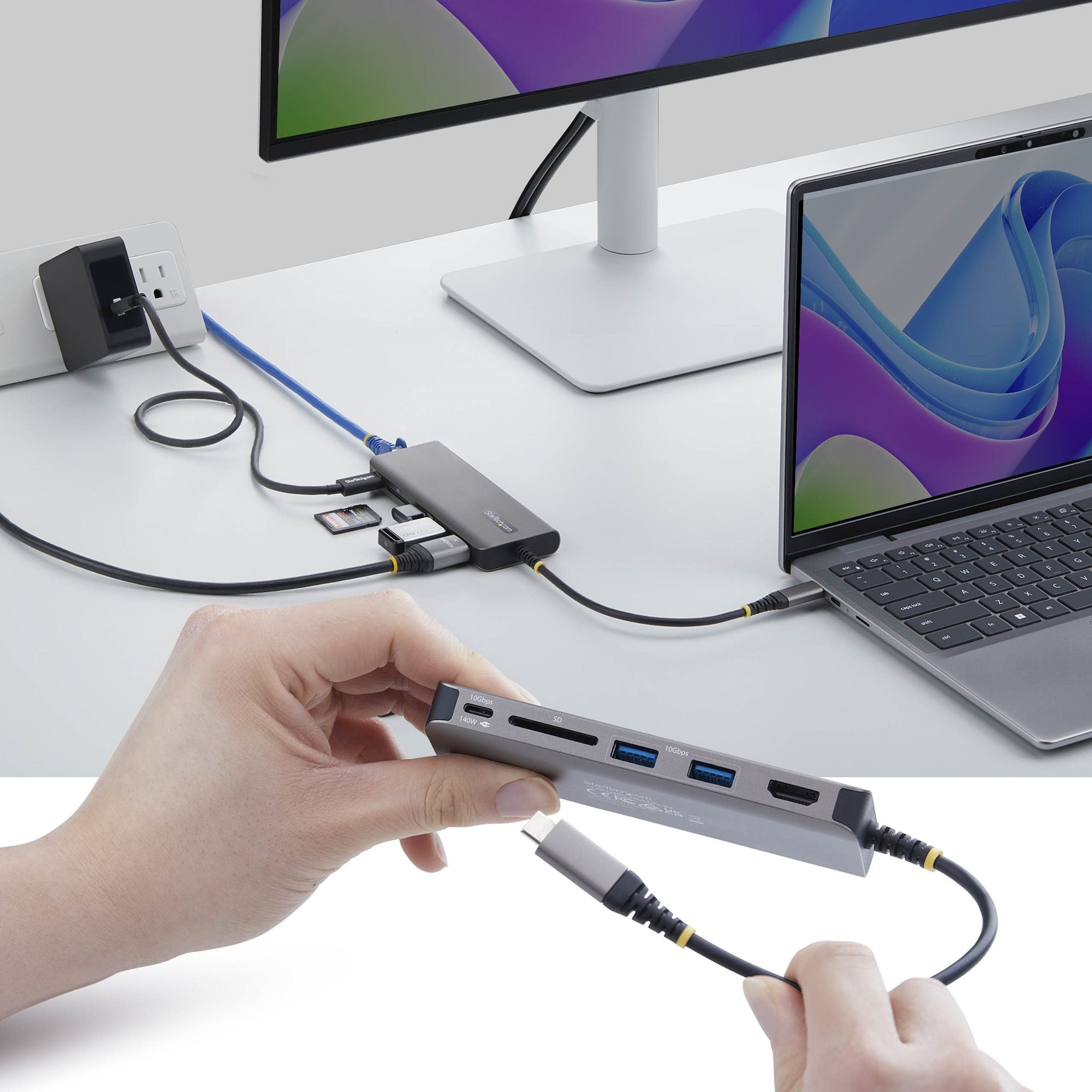 Hub Multipuertos Usb-C Hdmi - Accs