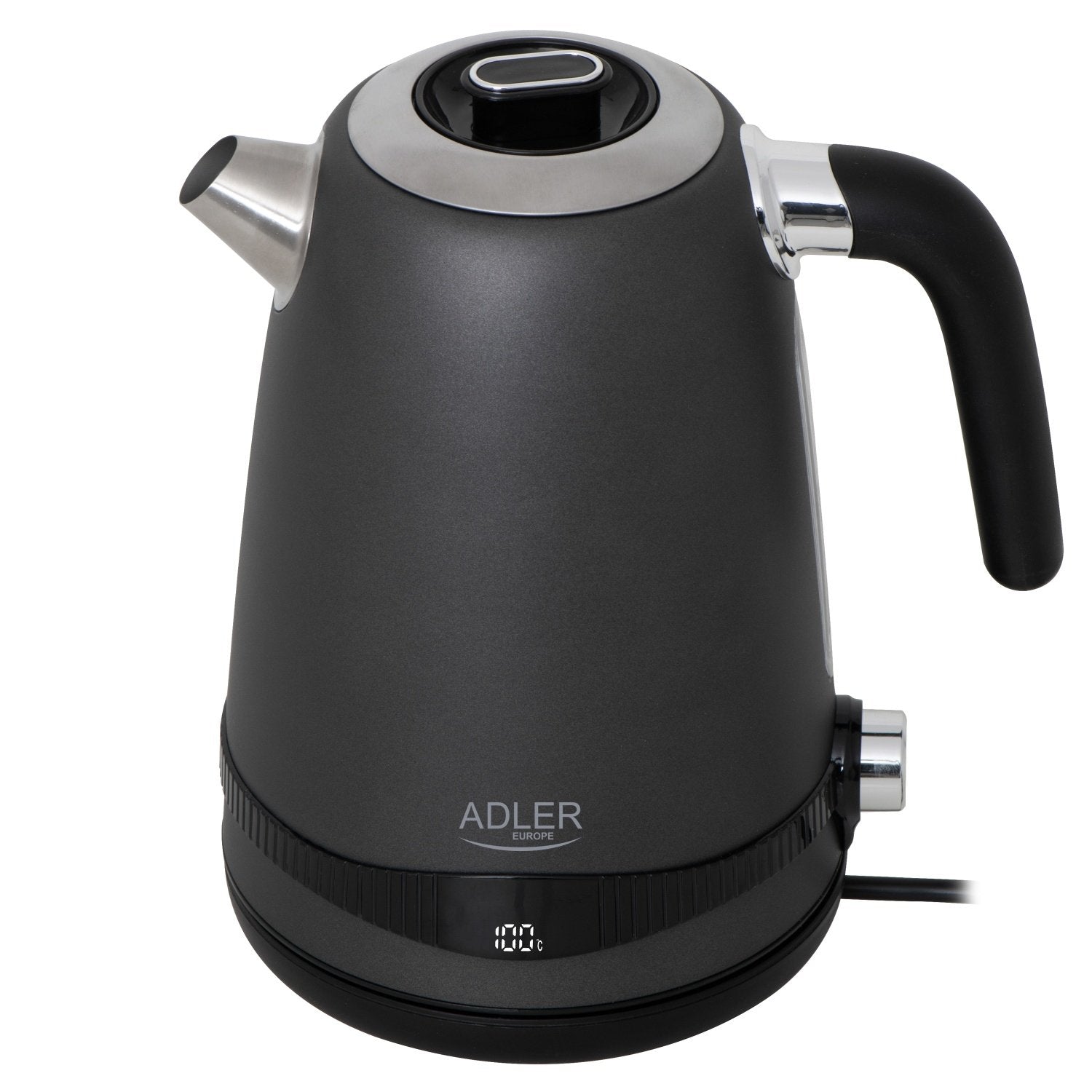EAN 5905575902948 - Adler AD 1295G tetera eléctrica 1,7 L 2200 W Negro, Acero inoxidable, Gris imagen 5