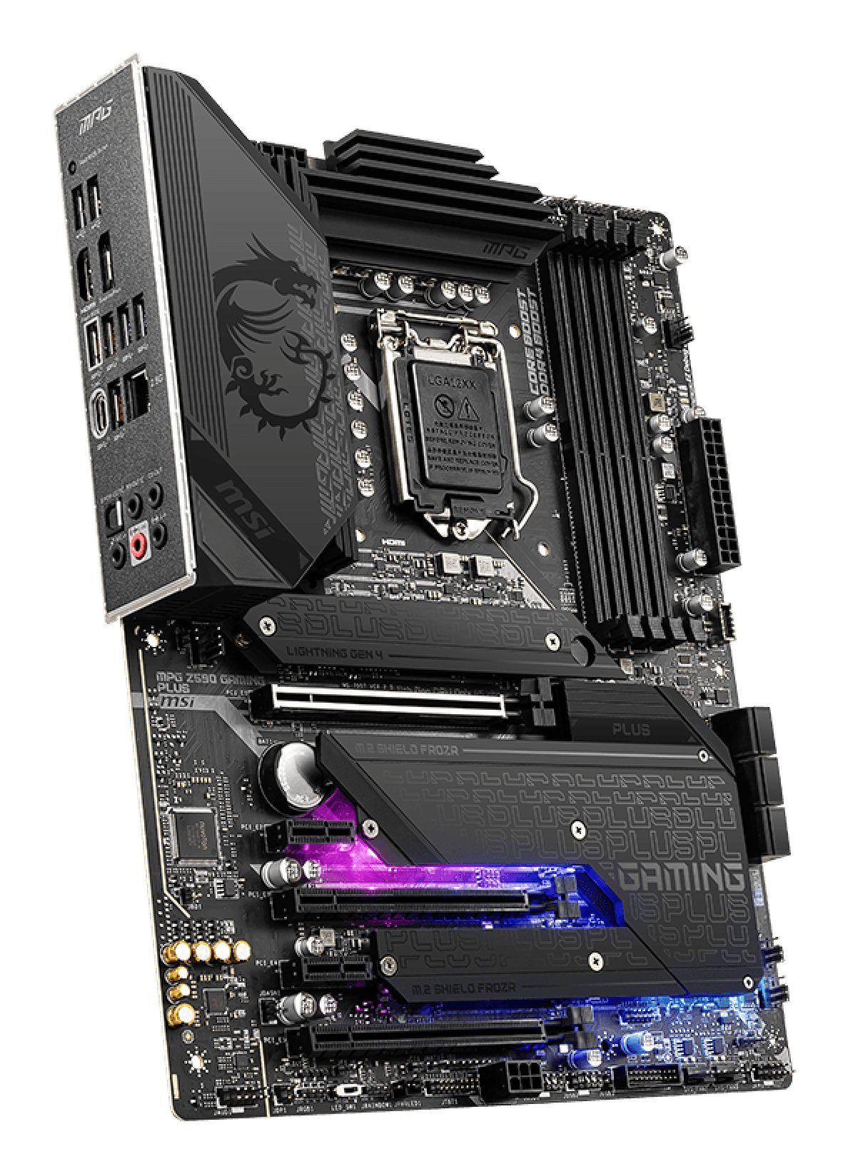 Placa Base Msi Lga1200 Mpg Z590 Gaming Plus Atx/4xddr4/6xsata6/1xusb-C/1xusb 3.2/2xusb 2.0 911-7d07-003