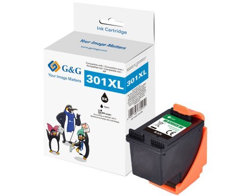 G&G Xl-Druckercartucho Compatible Con Hp 301xl Cc563ee