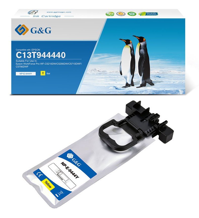 G&G Tinta Compatible Con Epson T9444 Amarillo