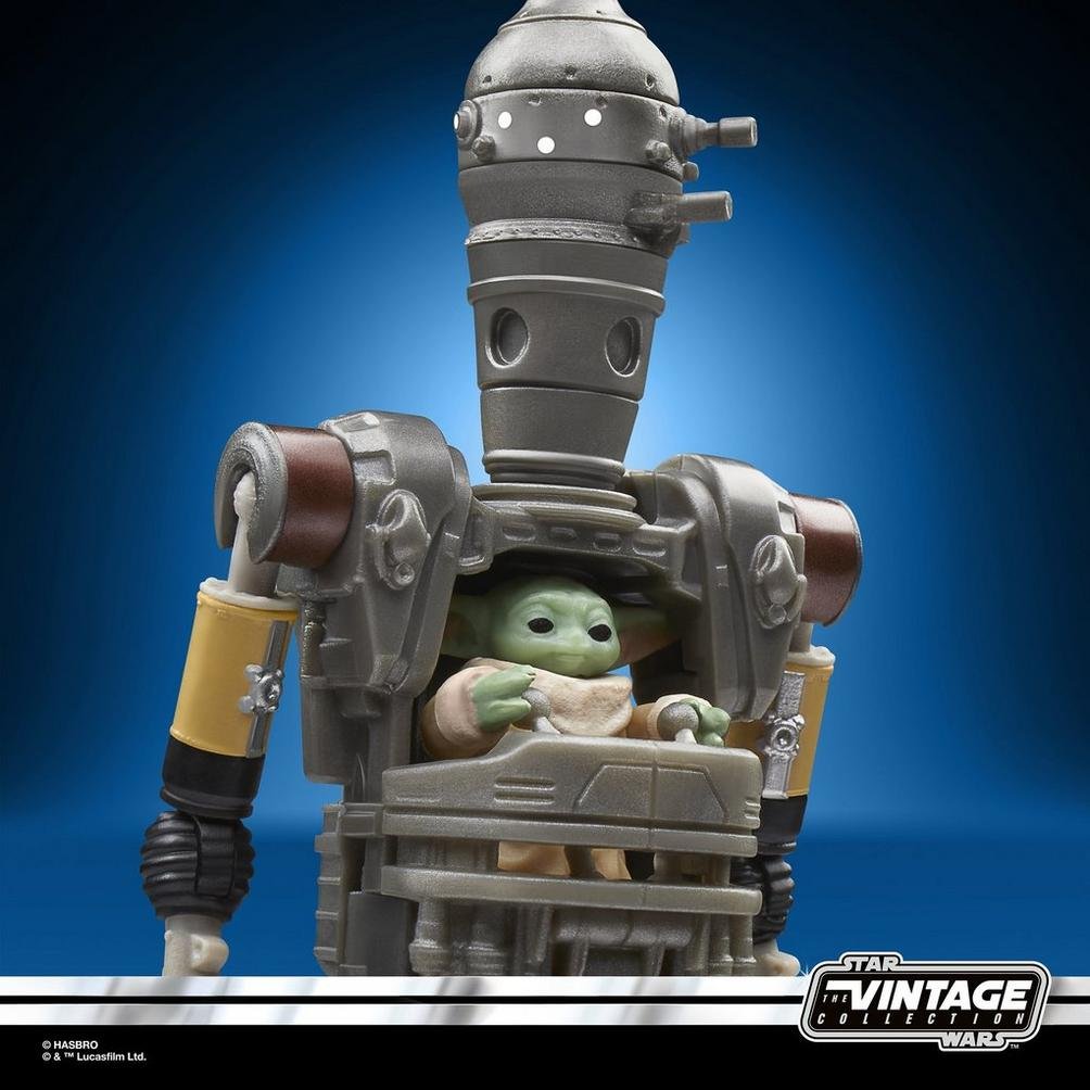 Figura Hasbro Star Wars The Mandalorian The Vintage Collection Ig 12 Grogu & Anzellan