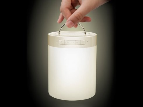 Conceptronic Altavoz Bluetooth  Con Luz Lampara 1.6w