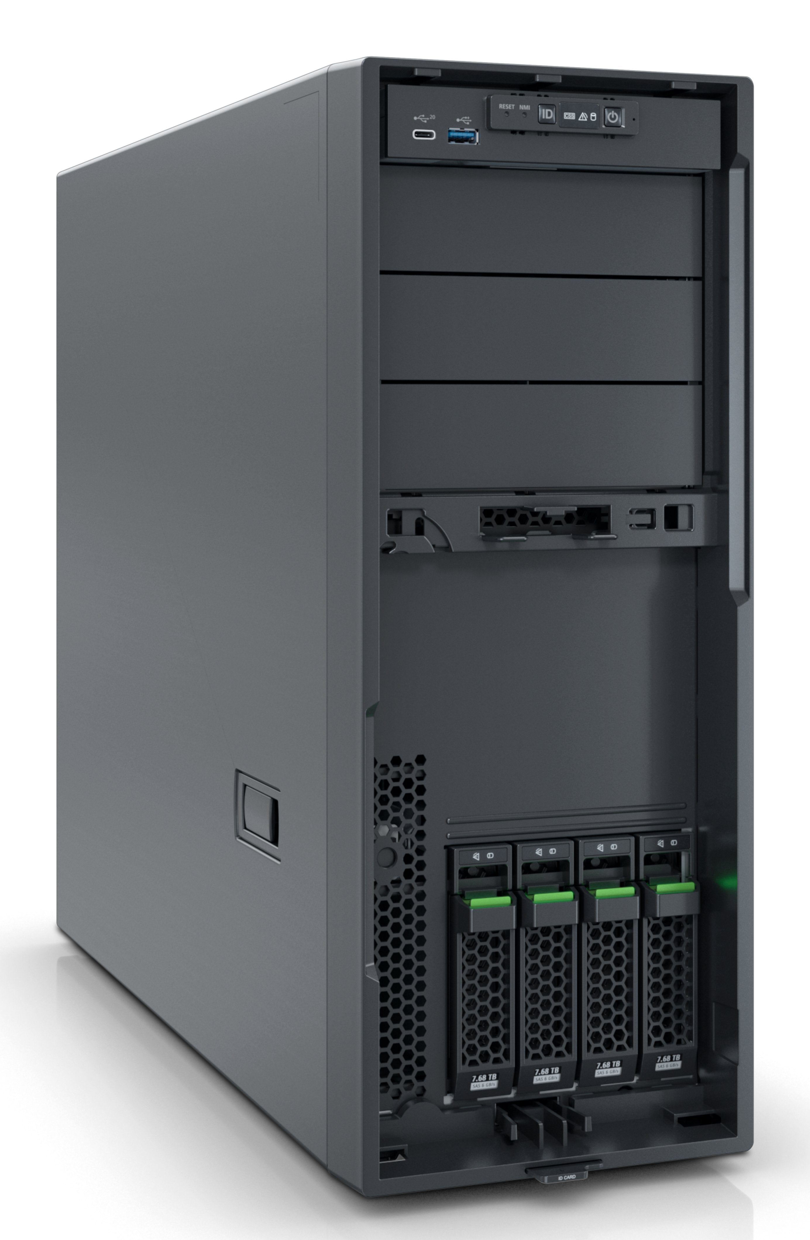Fujitsu Primergy Tx1330 M6 Intel Xeon E-2456 6c 12t 3.30 Ghz 1x32gb Ddr5-4800 4x2.5" 2x1gb + 1gb Irmc Adv. Tpm 2.0 1x500w Rps