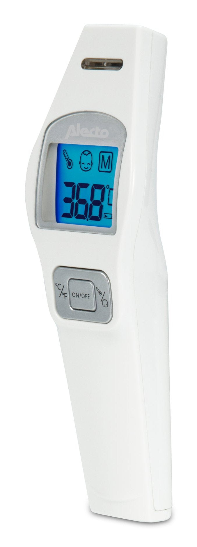 EAN 8712412579488 - Alecto BC-37 termómetro digital Termómetro con sensor remoto Blanco Frente Botones imagen 2