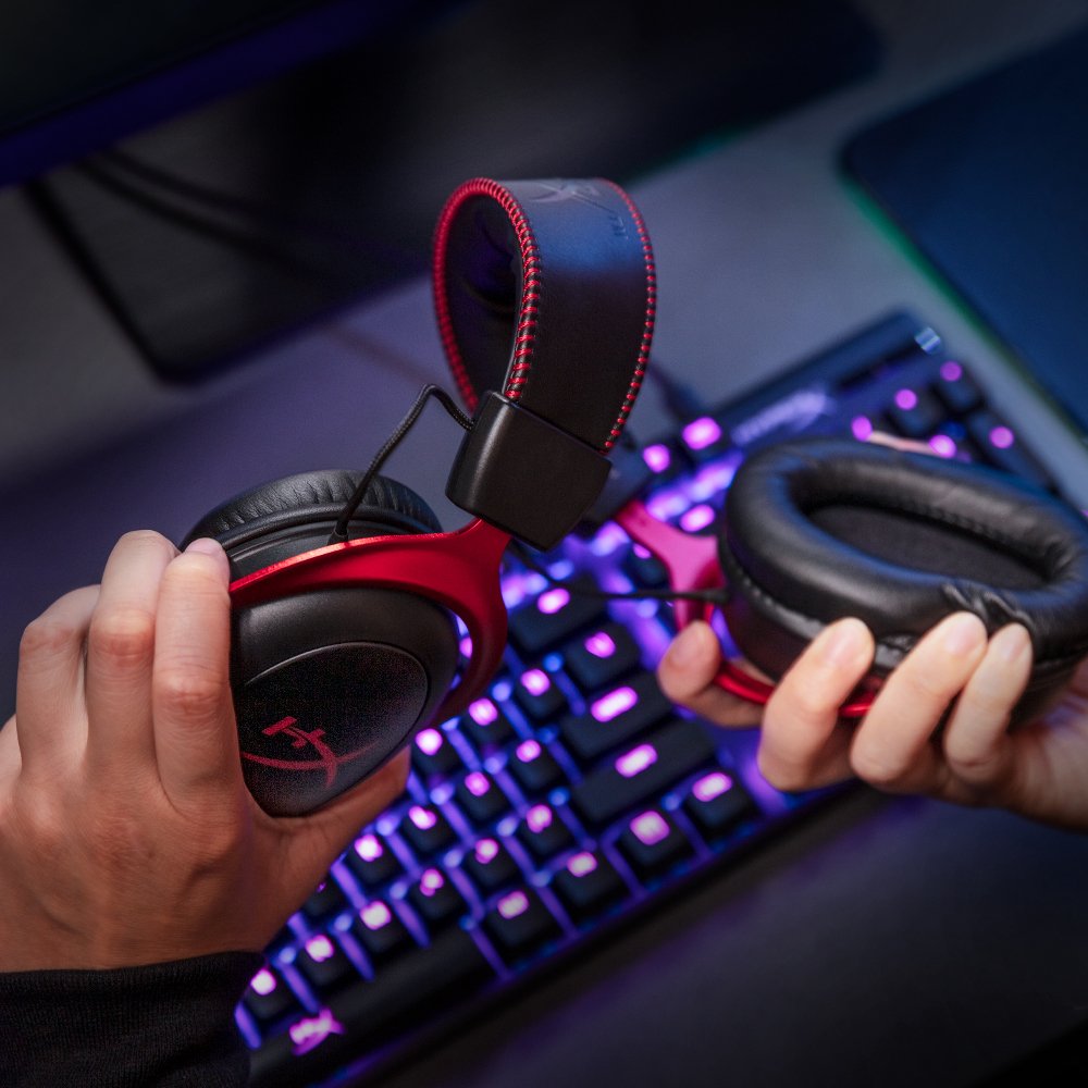 EAN 0196188047842 - HyperX Cloud II Wireless - Gaming Headset (Black-Red) (HHSC2X-BA-RD/G) Inalámbrico Diadema Juego Negro, R imagen 6