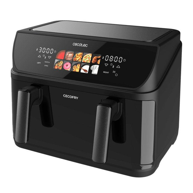 Freidora De Aire Cecotec Cecofry&Grill Duoheat 1000 10l 2800w
