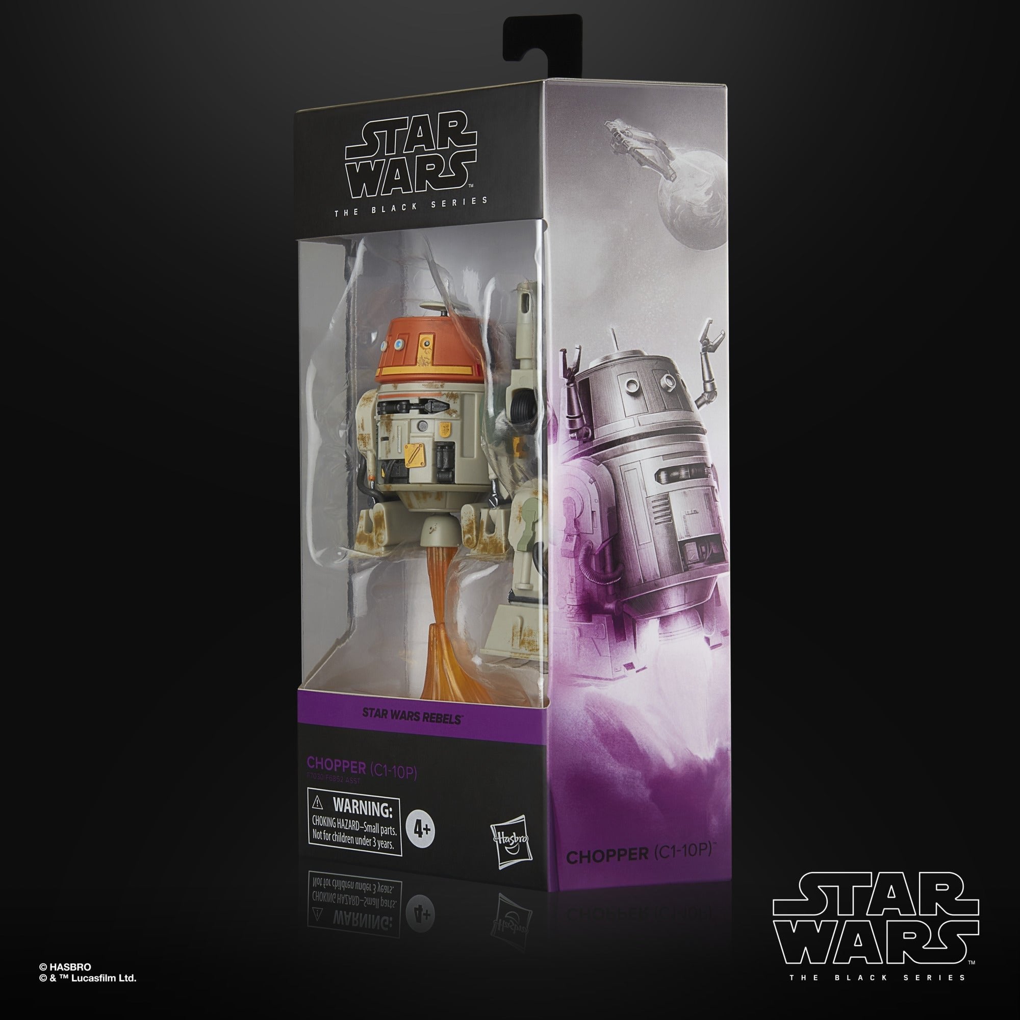 Figura Hasbro Star Wars The Black Series Ahsoka Chopper C1 10p