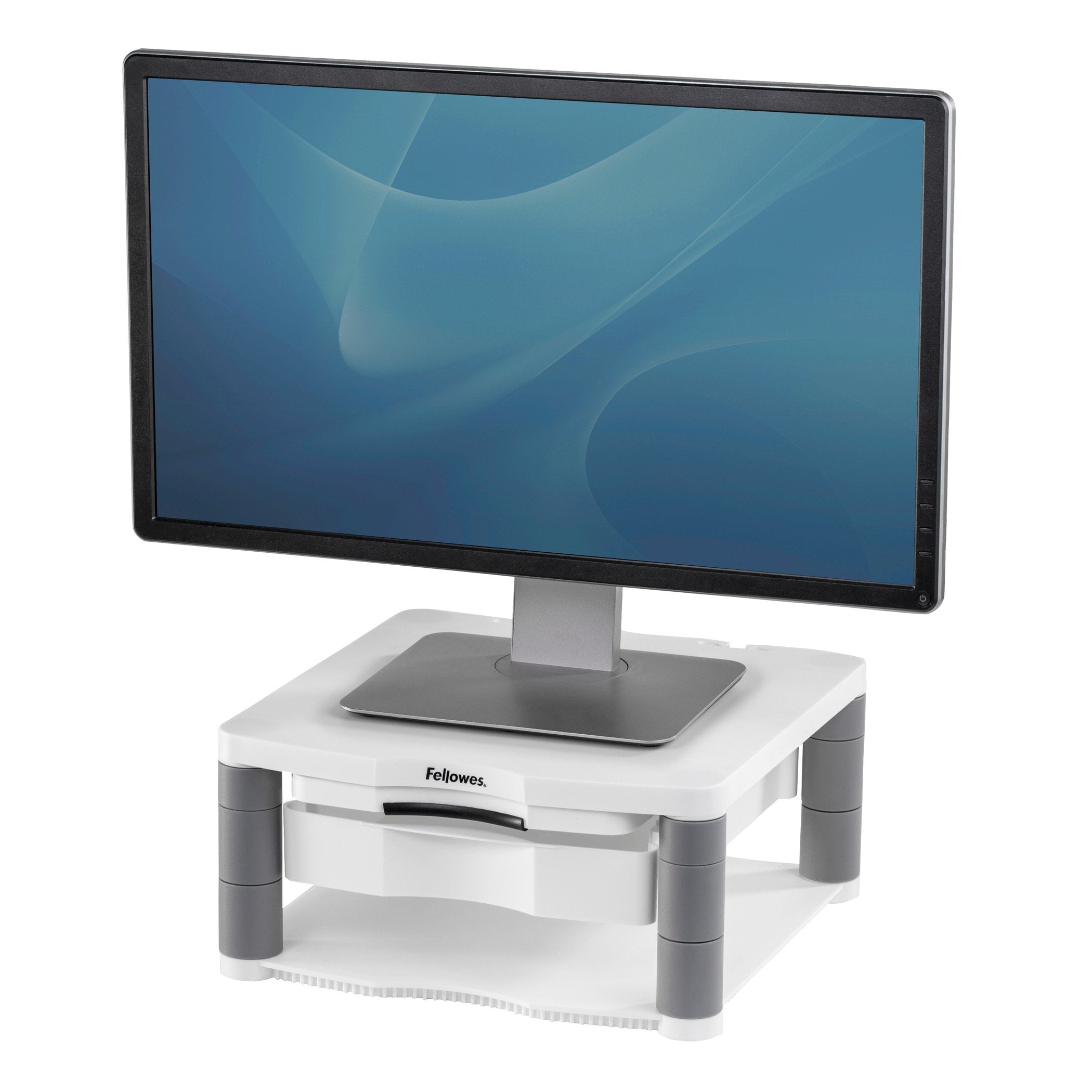 EAN 0077511917134 - Fellowes 91713 soporte para monitor 53,3 cm (21") Escritorio Platino imagen 1