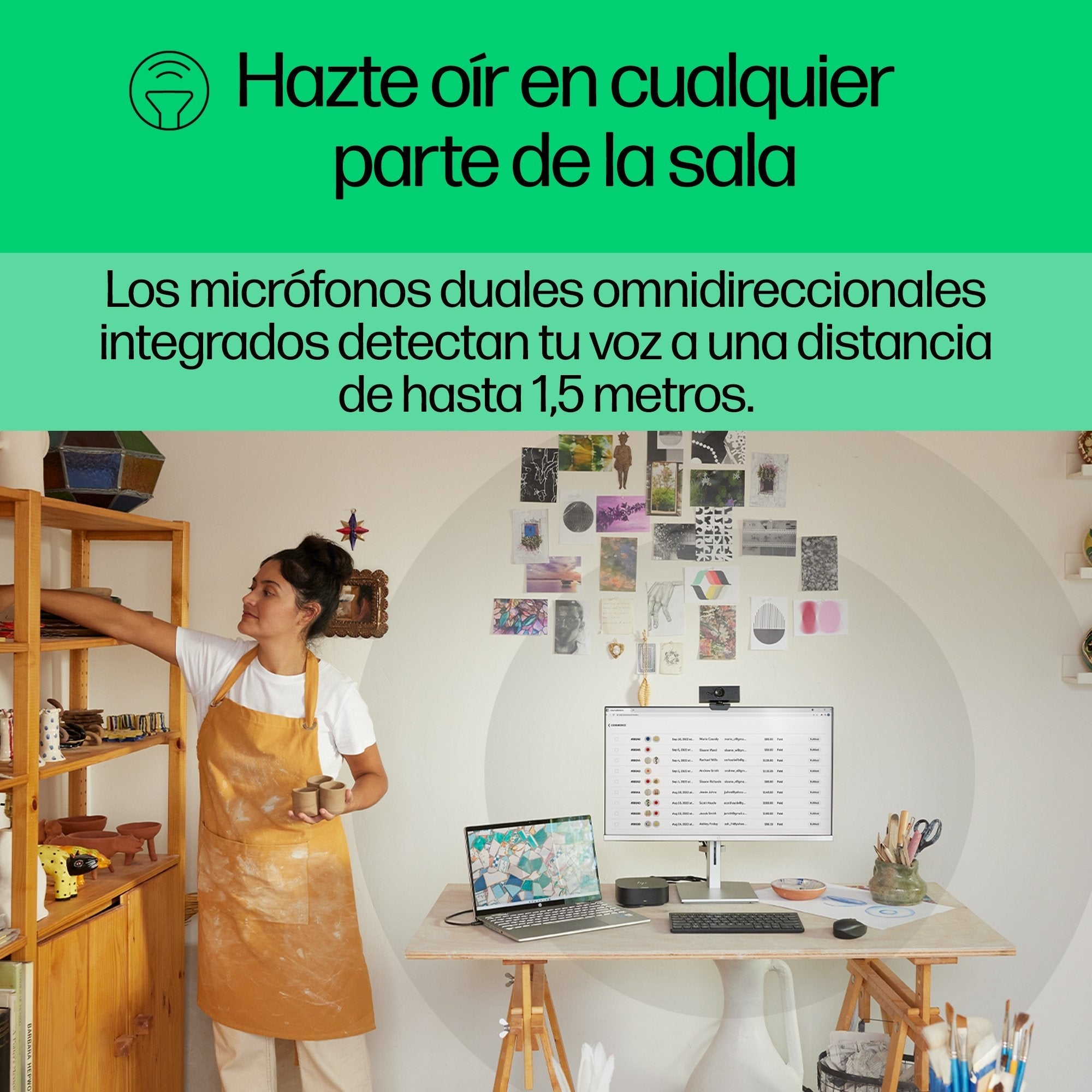Hp Cámara Web 620 Fhd