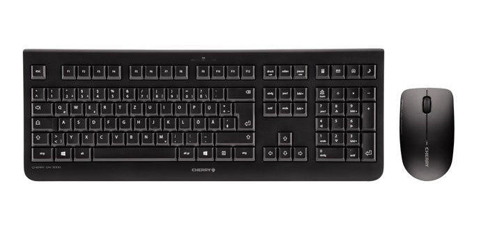 EAN 4025112088445 - CHERRY DW 3000 teclado Ratón incluido Universal RF inalámbrico AZERTY Francés Negro imagen 1