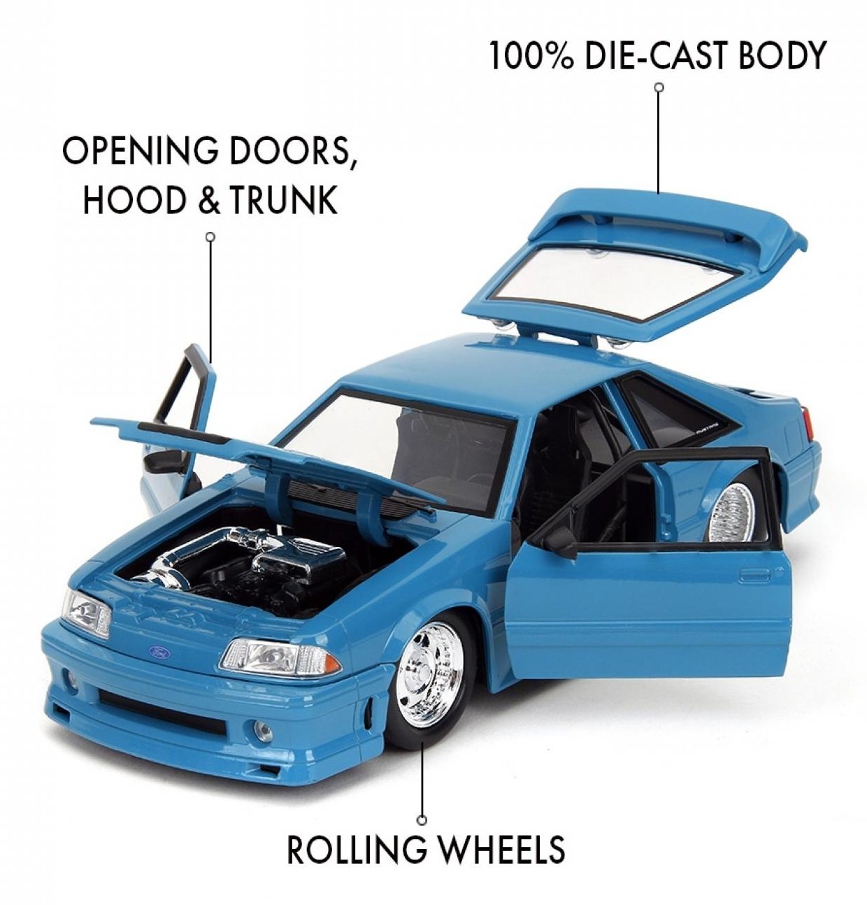 Jada Fast & Furious Ford Mustang Gt 1:24                253203098