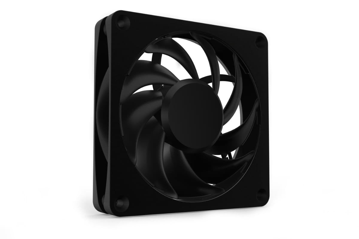 Alphacool Apex Stealth Metal 120mm Lüfter 2000rpm, Ventilador Negro