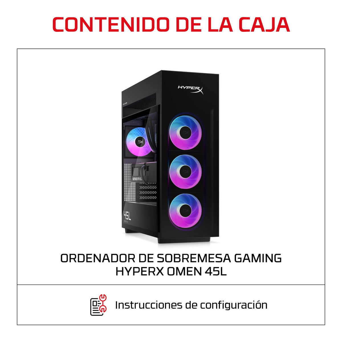 EAN 821844753033 - HP HyperX OMEN MAX 45L Gaming Desktop GT24-0001ns PC Intel Core Ultra 7 32 GB DDR5-SDRAM NVIDIA GeForce RT imagen 4