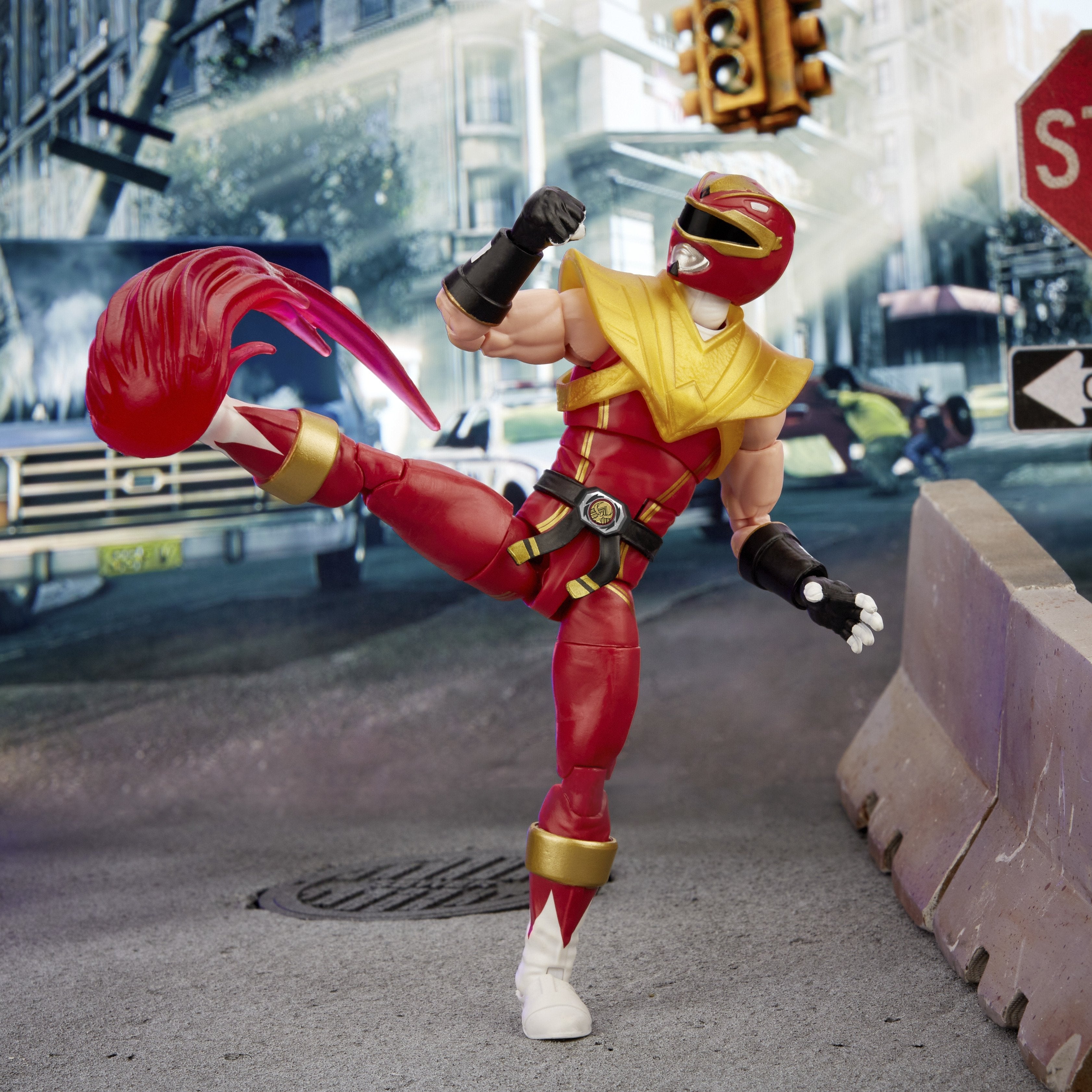 Figura Ranger Morphed Ken Soaring Falcon Fig 15 Cm Pwr Lightning Collection F61205l0