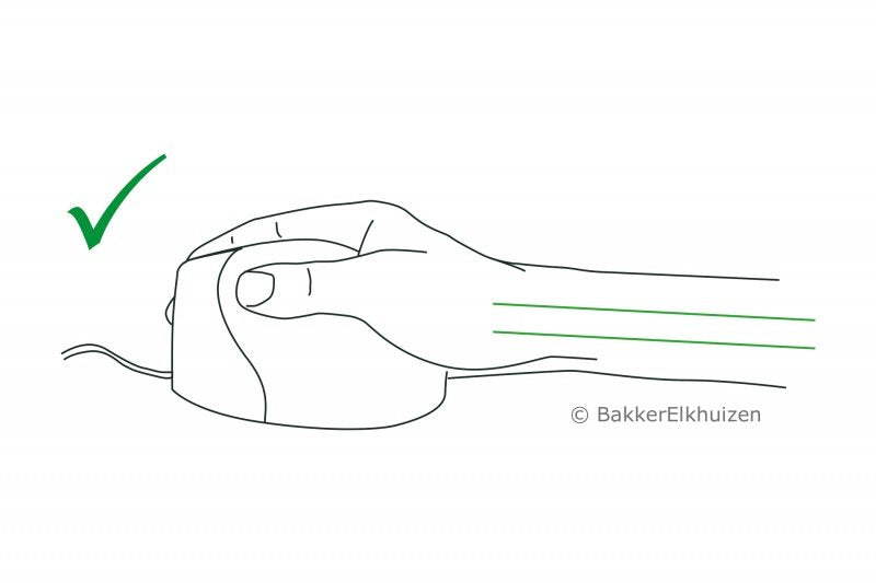 Bakkerelkhuizen Evoluent C Ratón Oficina Mano Derecha Usb Tipo A Laser 2000 Dpi