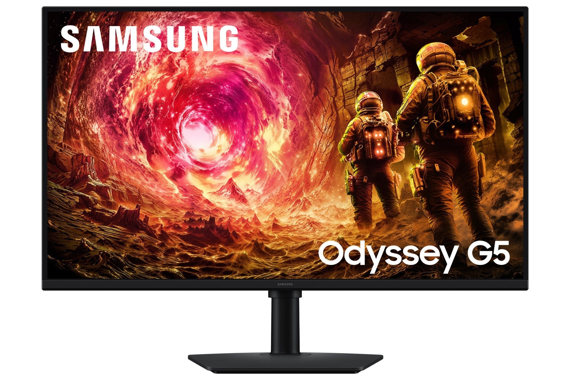 Monitor 32" Dp Hdmi Samsung Ls32fg506euxen Odyssey Qhd Oled 2560x1440 180 Hz 1ms Regulable Negro