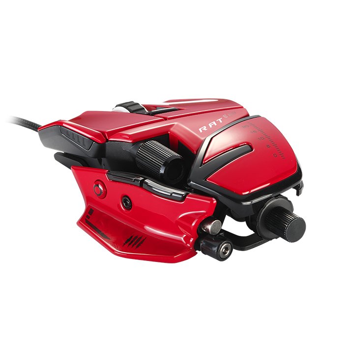 Mad Catz R.A.T. 8+ Adv Ratón Gaming Mr06dcinrd000-0