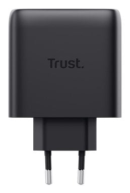 Cargador Usb Gan Trust Maxo 65w 2xusb-C Incluye Cable Usb-C 2m Color Negro