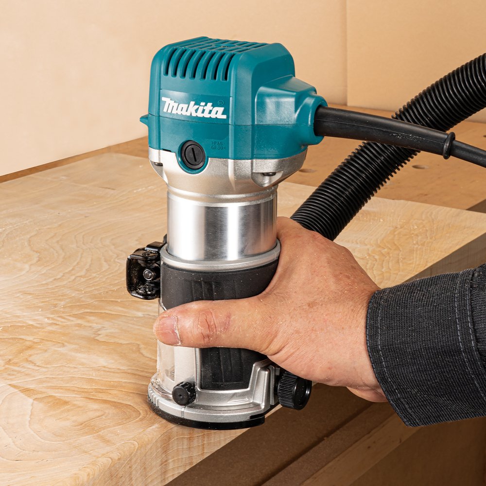 Fresadora Y Cortadora Eléctrica 710w Makita Rt0702cx2j