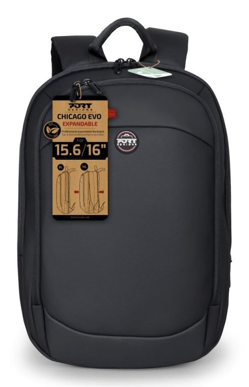 EAN 3567044005110 - Port Designs Chicago Evo Expandable Eco 40,6 cm (16") Mochila Negro imagen 4