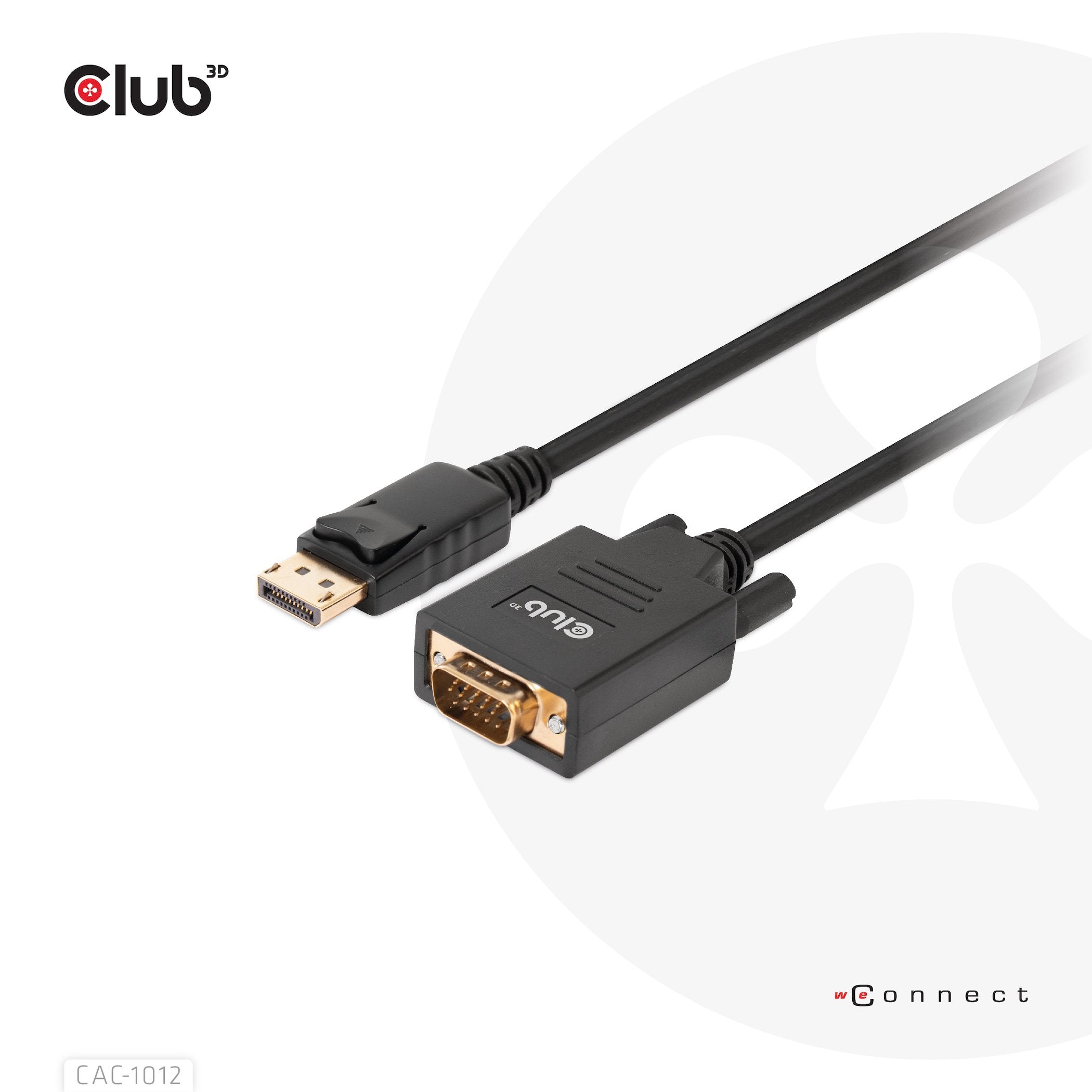 Club3d Cable Displayport > Vga M M 2m Retail